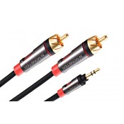 Monster iCable 1000 Mini-jack 3.5mm to RCA (1)